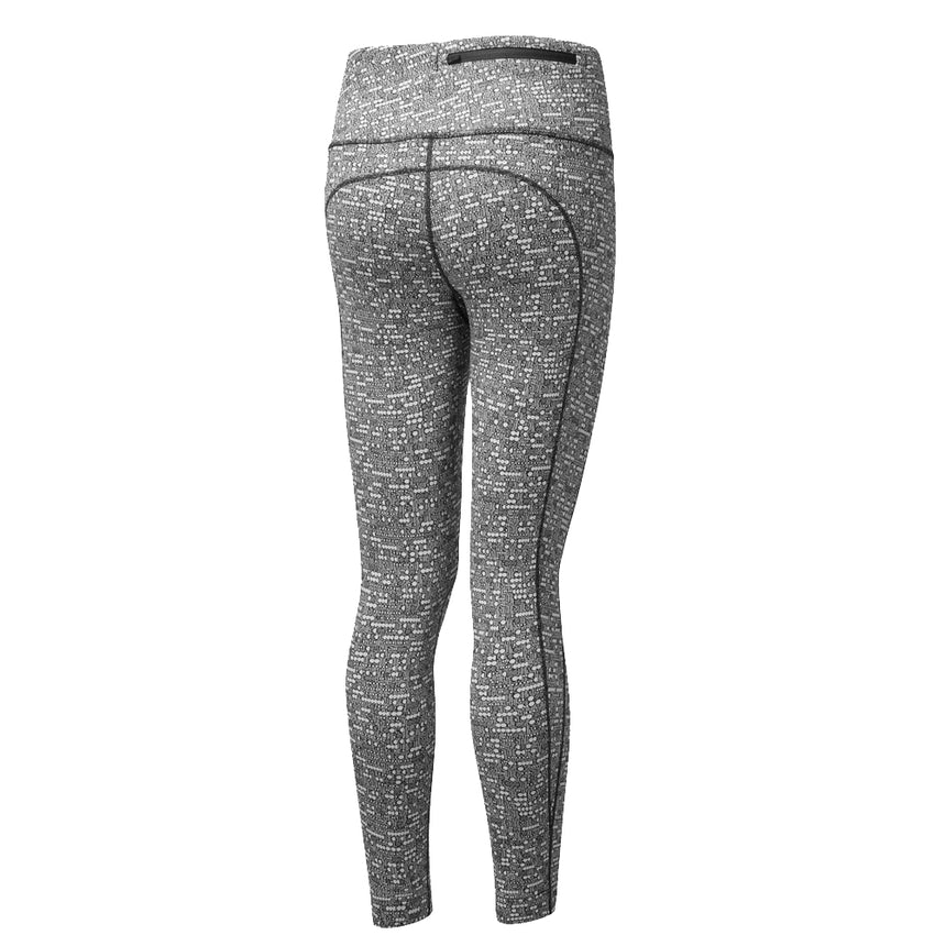 Ronhill Life Deluxe Women's Running Crop Tight - Vanilla/Black