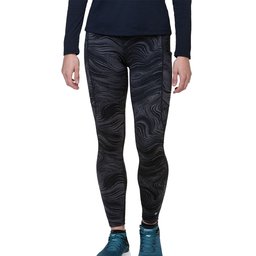Ronhill Tech Deluxe Women's Running Tight - Black/Charcoal