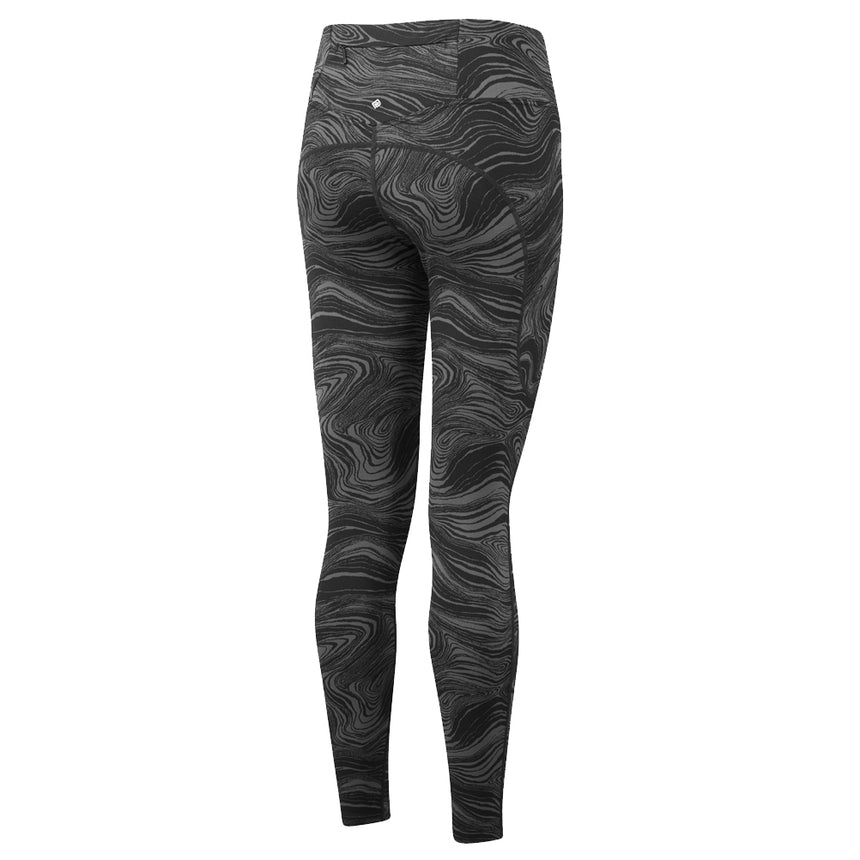 Ronhill Tech Deluxe Women's Running Tight - Black/Charcoal