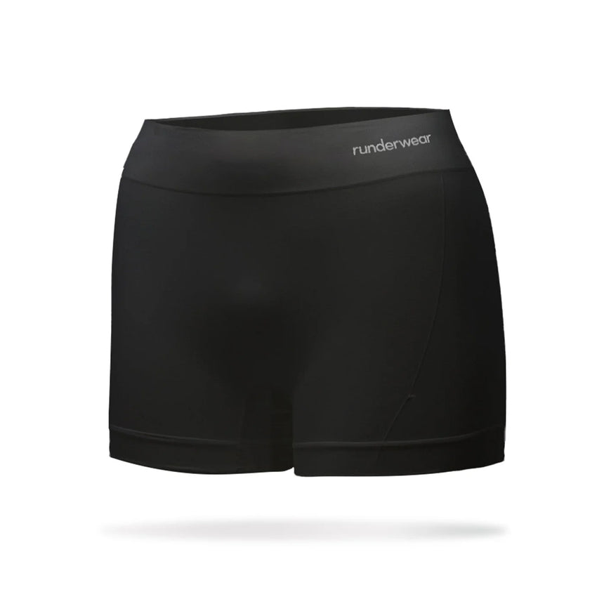 Runderwear Women's Boy Short - Black