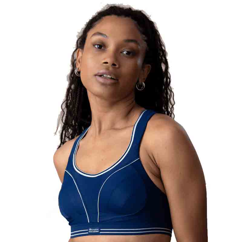Shock Absorber Ultimate Run Sports Bra - Sail Away Navy