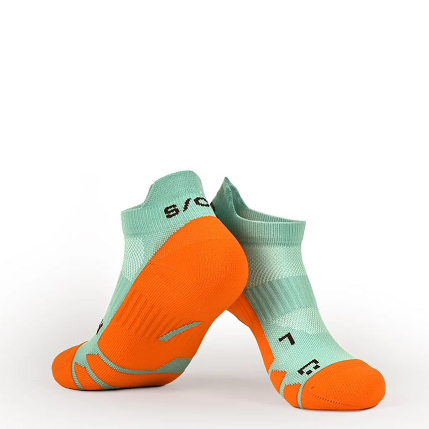 S/Co Ankle Running Socks - Coral Reef