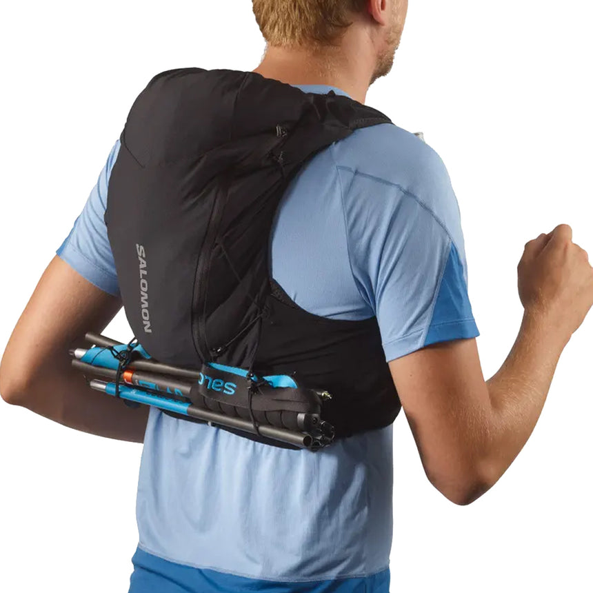 Salomon Unisex ADV Skin 12 Set Running Vest - Black/Ebony