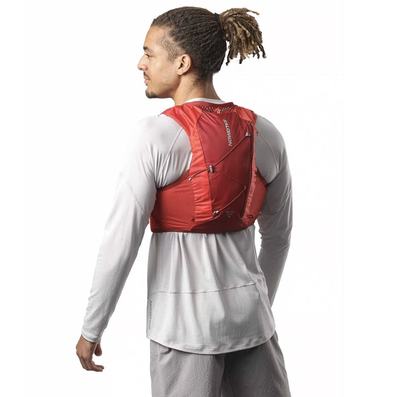 Salomon Active Skin 4 Set - Red Dahlia/High Risk Red