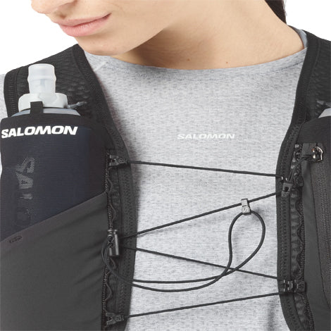 Salomon GRVL Skin 4 Set Black LC2854600 Front View