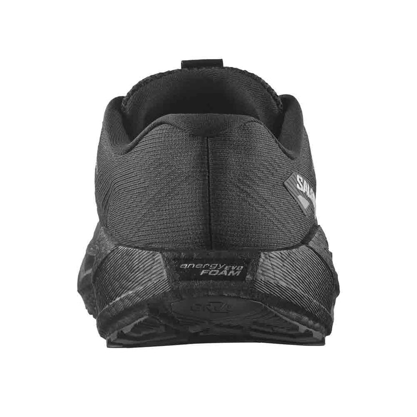 Salomon Mens GRVL Aero Blaze 3 BLACK Back of Shoe