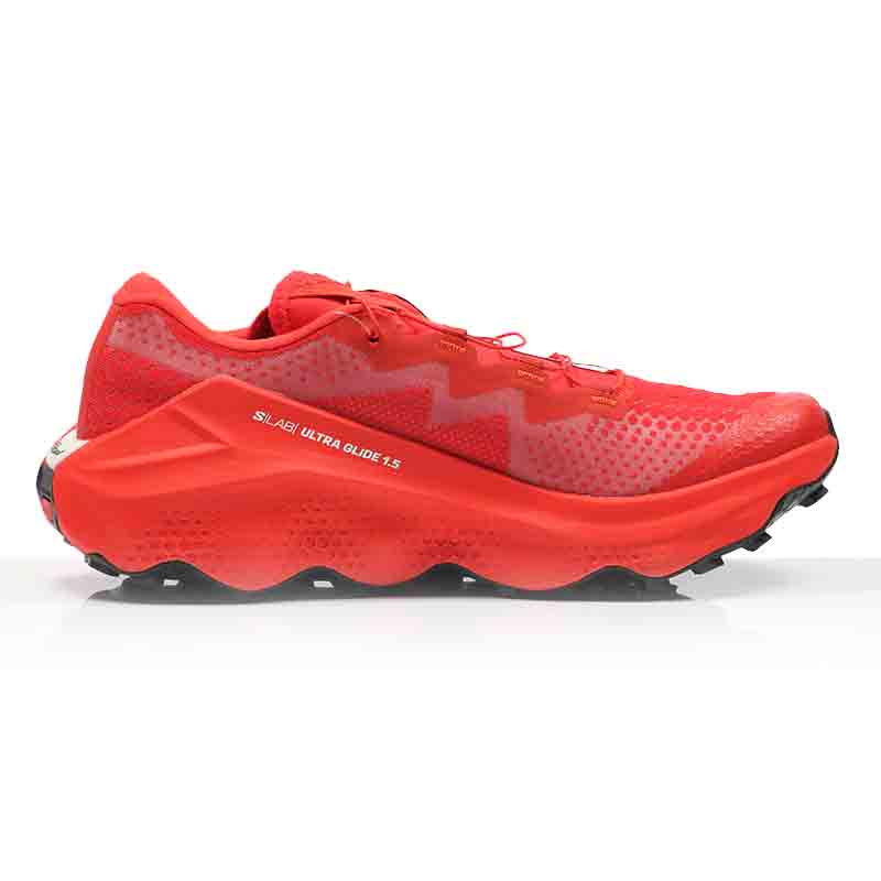 Salomon S/LAB Ultra Glide 1.5 Unisex Trail Shoe - Fiery Red/Fiery Red/Vanilla Ice