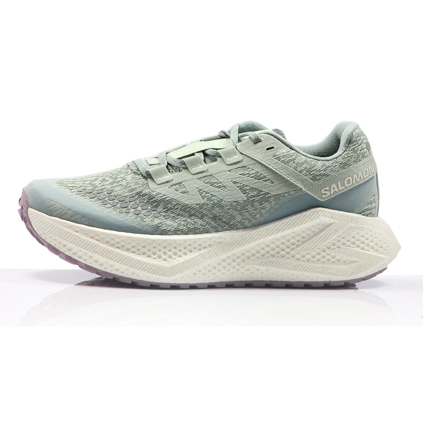 Salomon Aero Glide 3 Grvl Women's Running Shoe - Sea Foam/Vanilla Ice/Nirvana