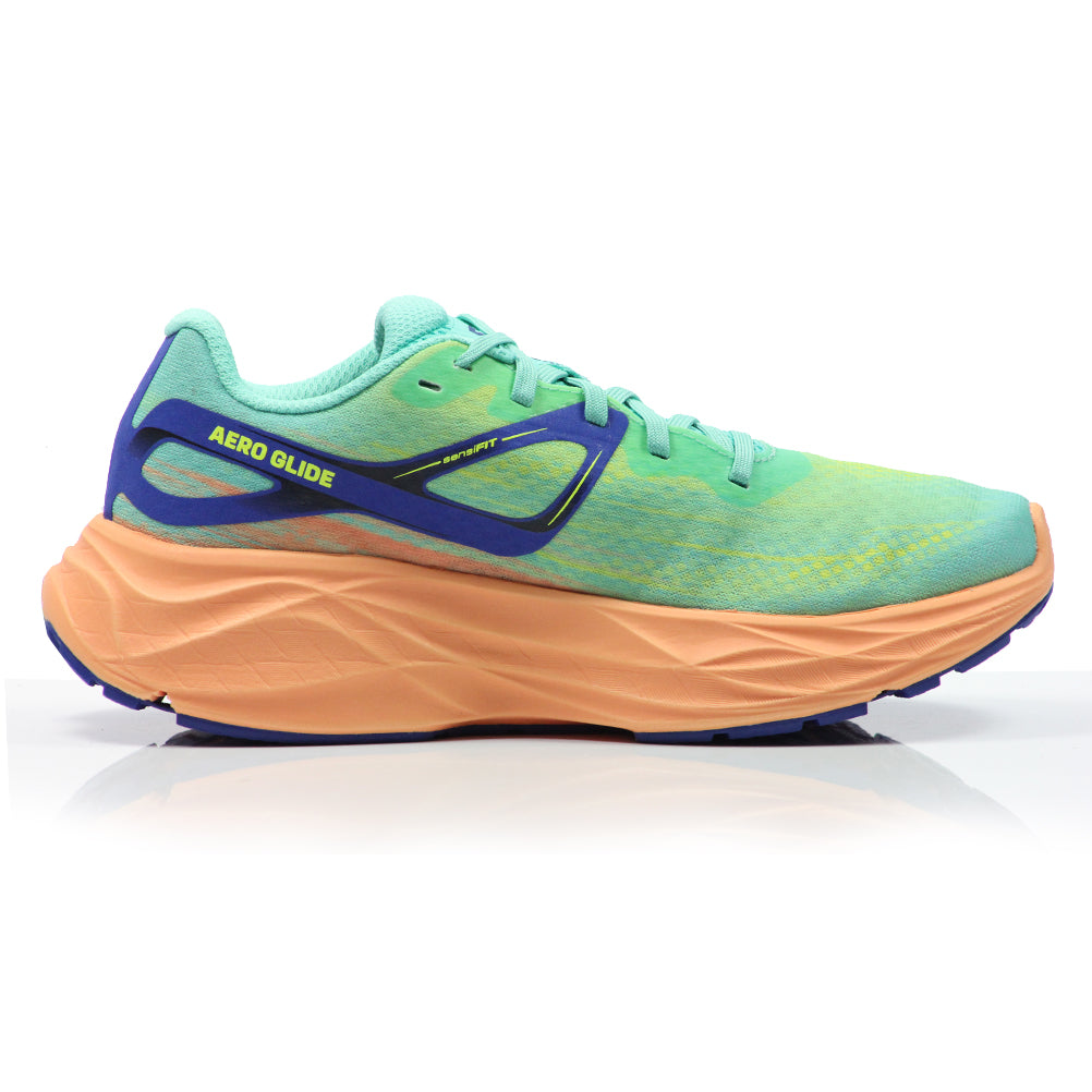 Salomon Aero Glide Women's Running Shoe - Cockatoo/Cantaloupe/Surf The Web