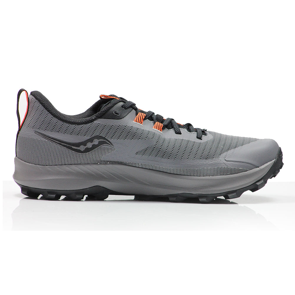 Saucony Peregrine 13 GTX Men's Trail Shoe - Gravel/Black