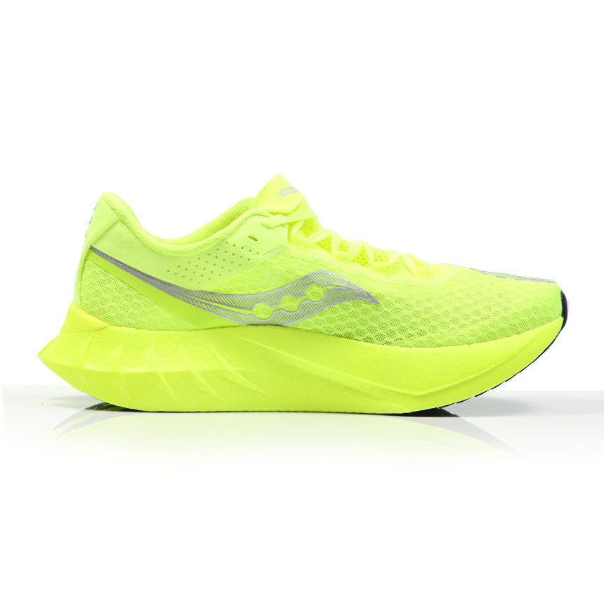 Saucony Endorphin Pro 4 Men's Running Shoe - Citron/Silver