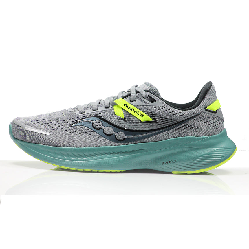 Saucony Guide 16 Men's Running Shoe - Fossil/Moss