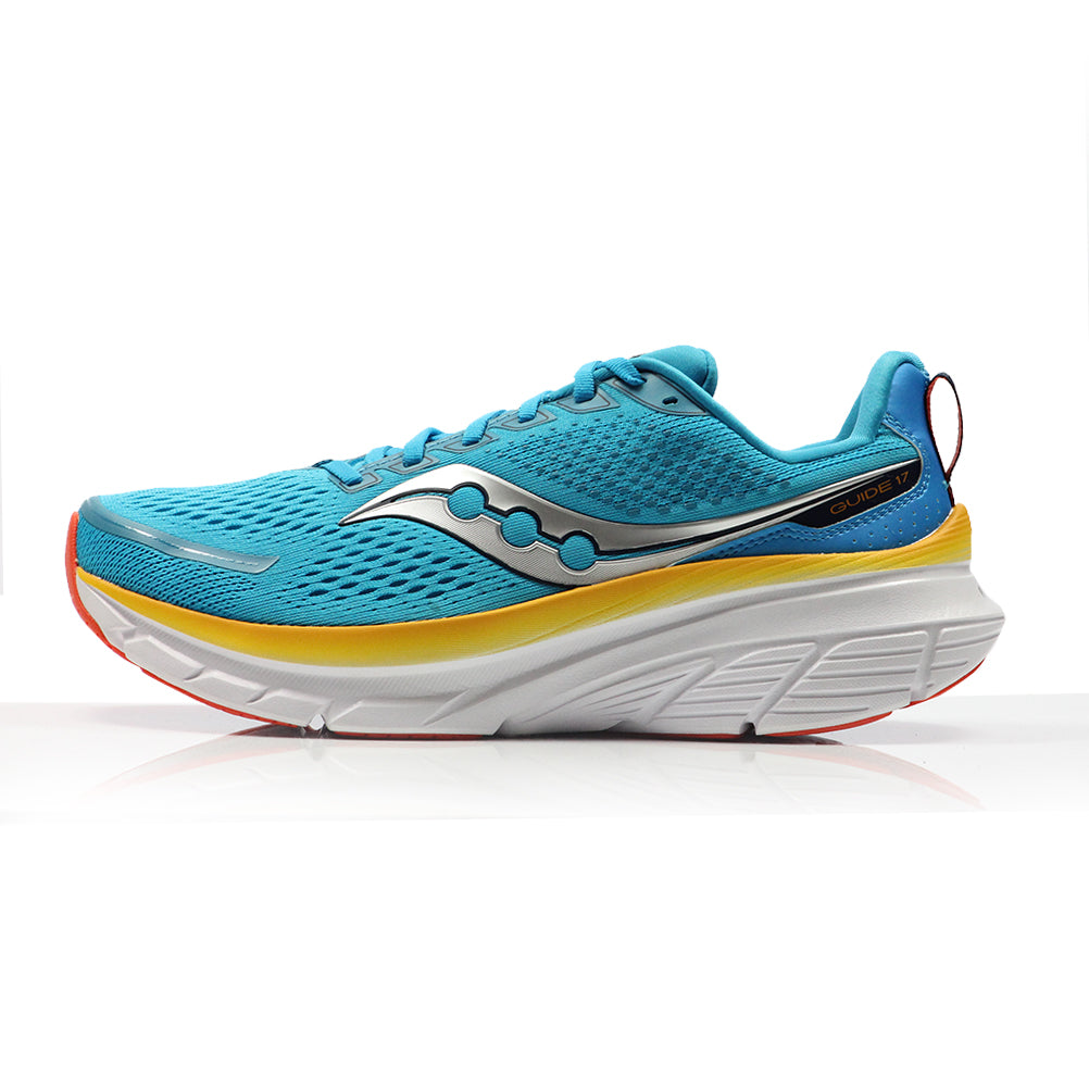 Saucony Guide 17 Men's Running Shoe - Viziblue/Peel