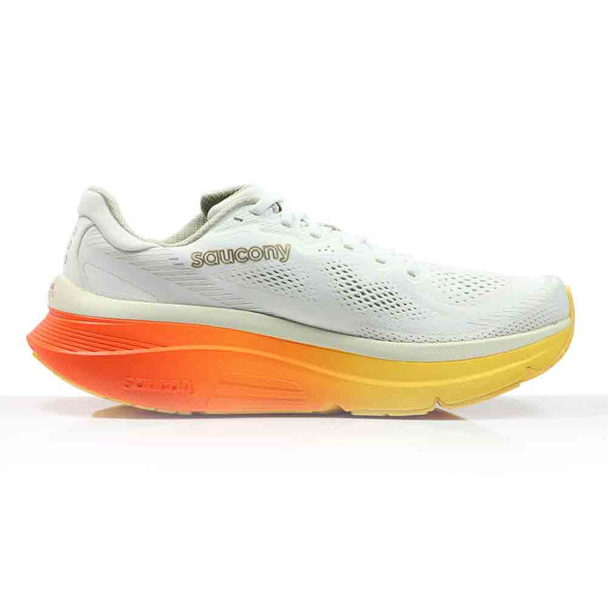 Saucony Guide 19 Men's Running Shoe - Ivory/Fire