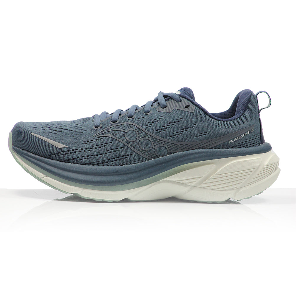 Saucony Hurricane 25 Men's Running Shoe - Dusk/Iceberg