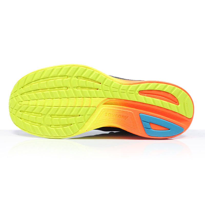 Saucony Ride 18 Men's Running Shoe - Shadow/Vizi