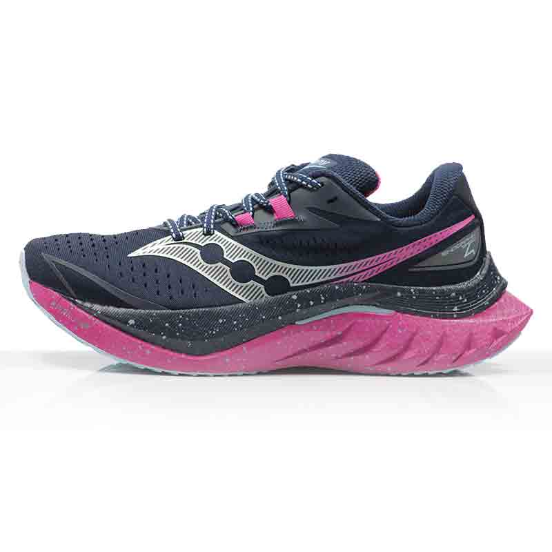Saucony Endorphin Speed 4 Women's Running Shoe - Navy/Fuchsia