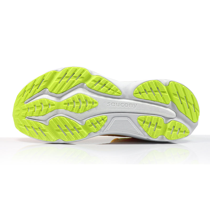 Saucony Hurricane 25 Women's Running Shoe - Sunrise/Citron