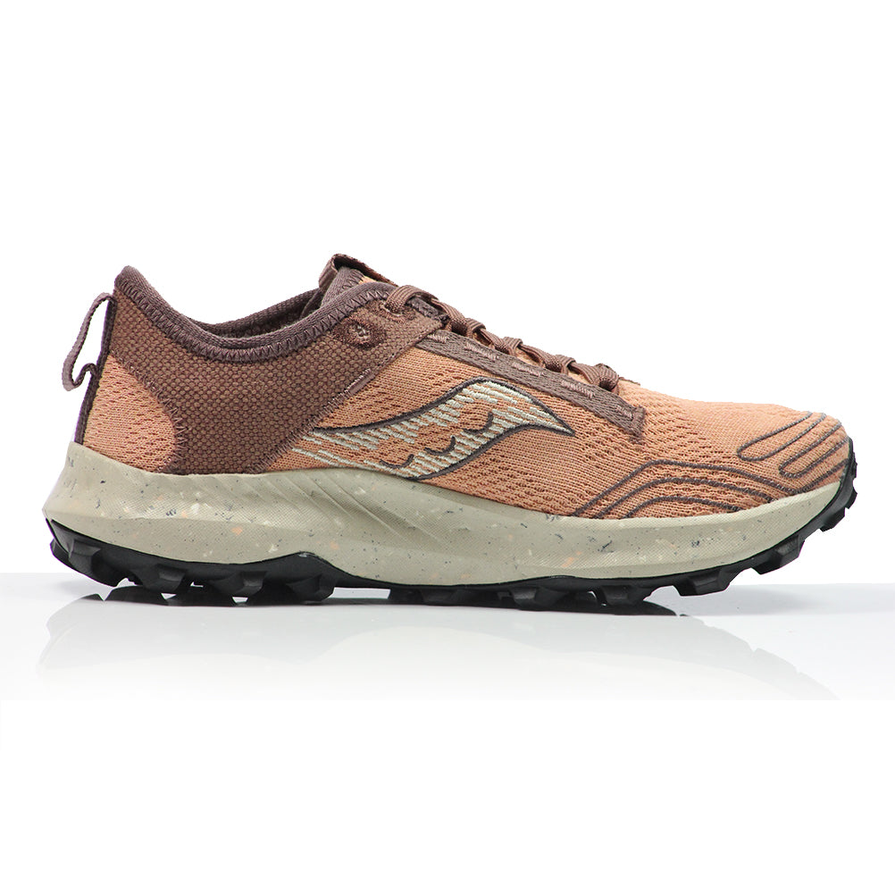 Saucony Peregrine 14 RFG Women's Trail Shoe - Clove/Cacao