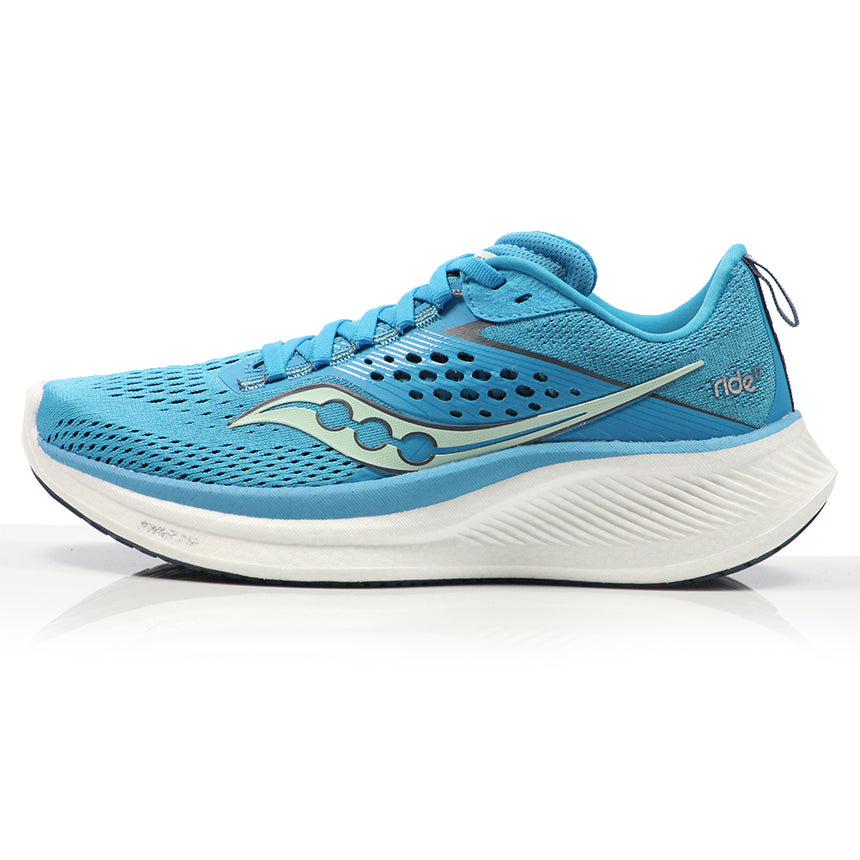 Saucony Ride 17 Women's Running Shoe - Viziblue/Mirage