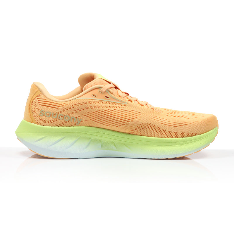 Saucony Ride 18 Women's Running Shoe - Peach/Sunny