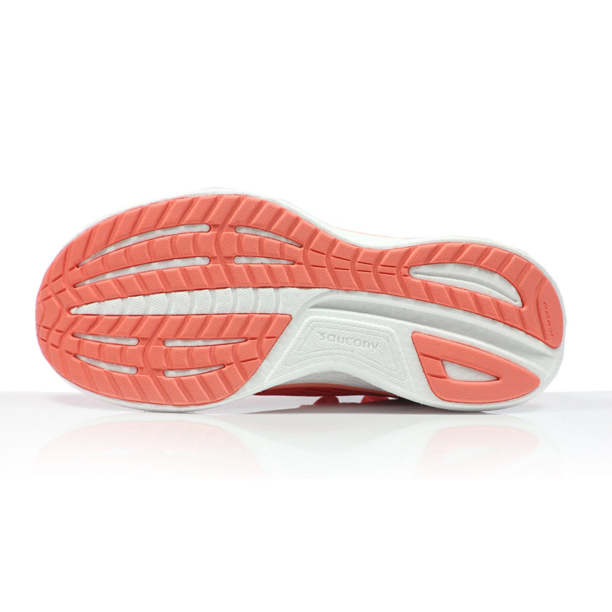 Saucony Ride 18 Women's Running Shoe - Coral/Salmon