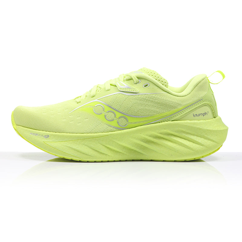Saucony Triumph 22 Women's Running Shoe - Sunny/Citron