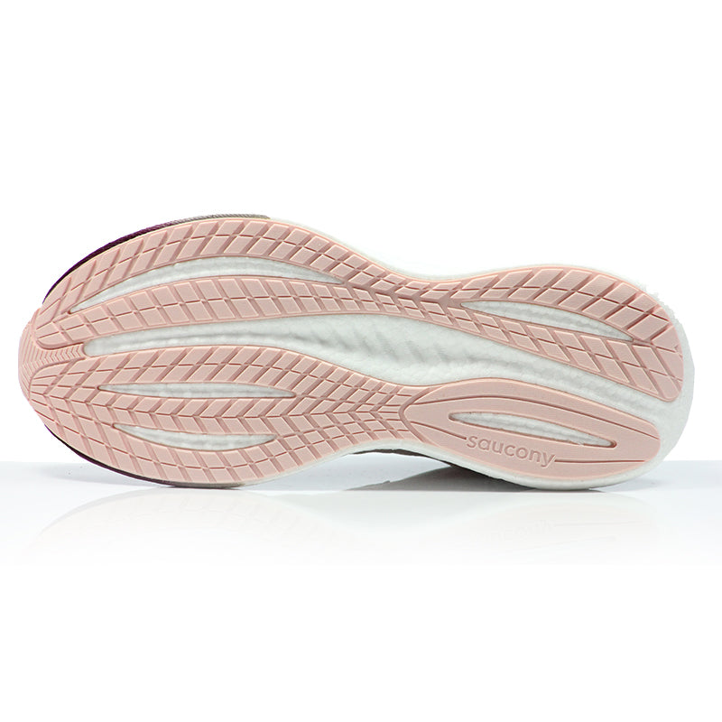Saucony Triumph 22 Women's Running Shoe - Moon/Eggplant