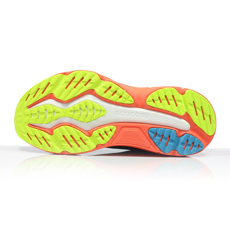 Saucony Hurricane 25 Men's Running Shoe - Shadow/Vizi