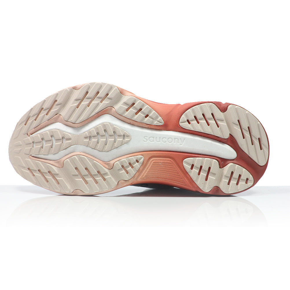 Saucony Hurricane 25 Women's Running Shoe - White/Cameo