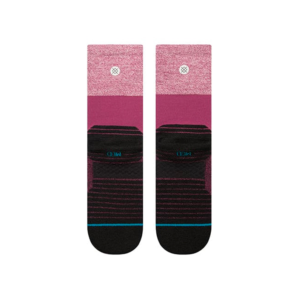 Stance Base Command Unisex Crew Running Sock - Purple