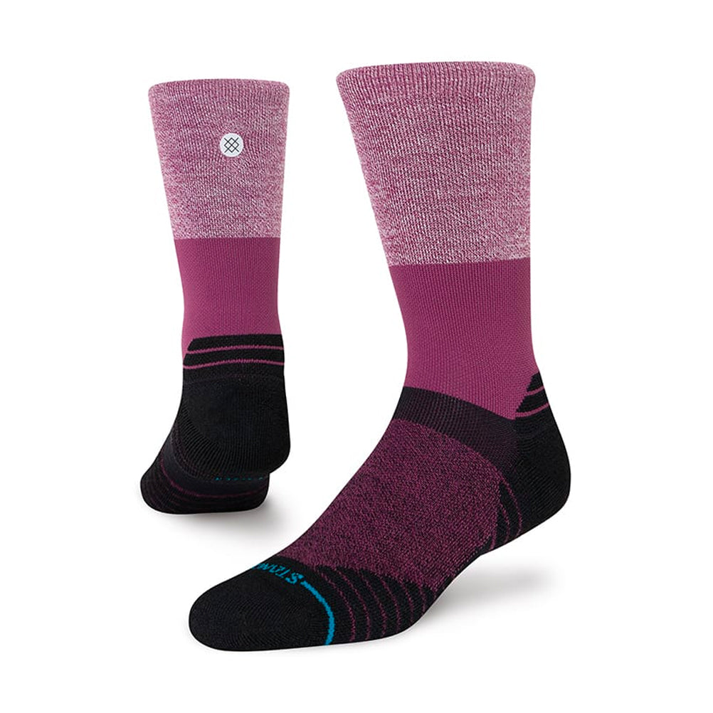 Stance Base Command Unisex Crew Running Sock - Purple