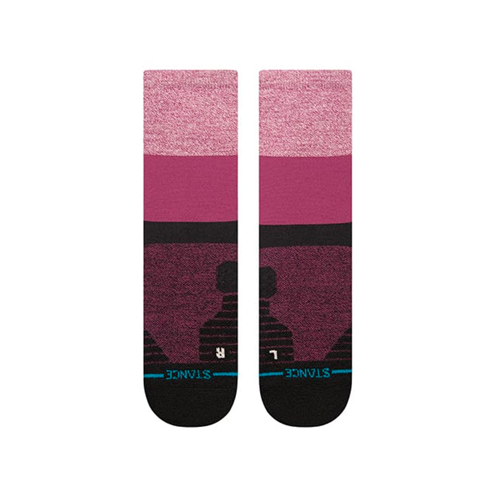 Stance Base Command Unisex Crew Running Sock - Purple