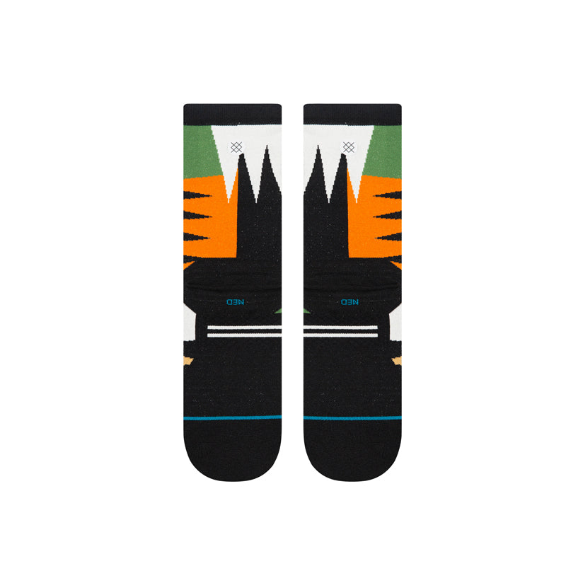 Stance Comb Through Ultra Unisex Crew Running Sock - Green