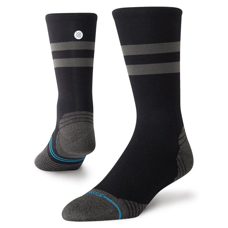 Stance Franchise Ultralight Unisex Crew Running Sock - Black