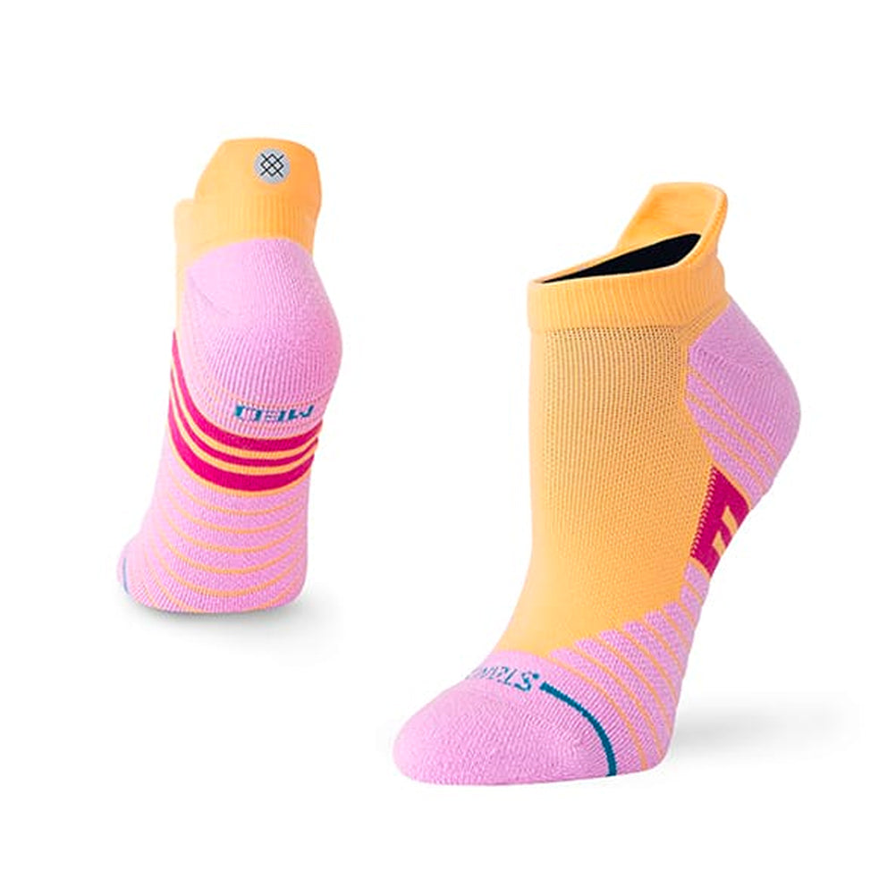 Stance Peach Persuasion Unisex Tab Running Sock - Peach/Pink
