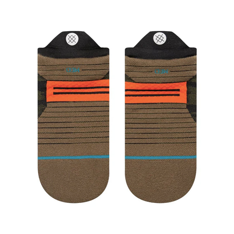 Stance Primal Light Tab Unisex Running Sock - Olive