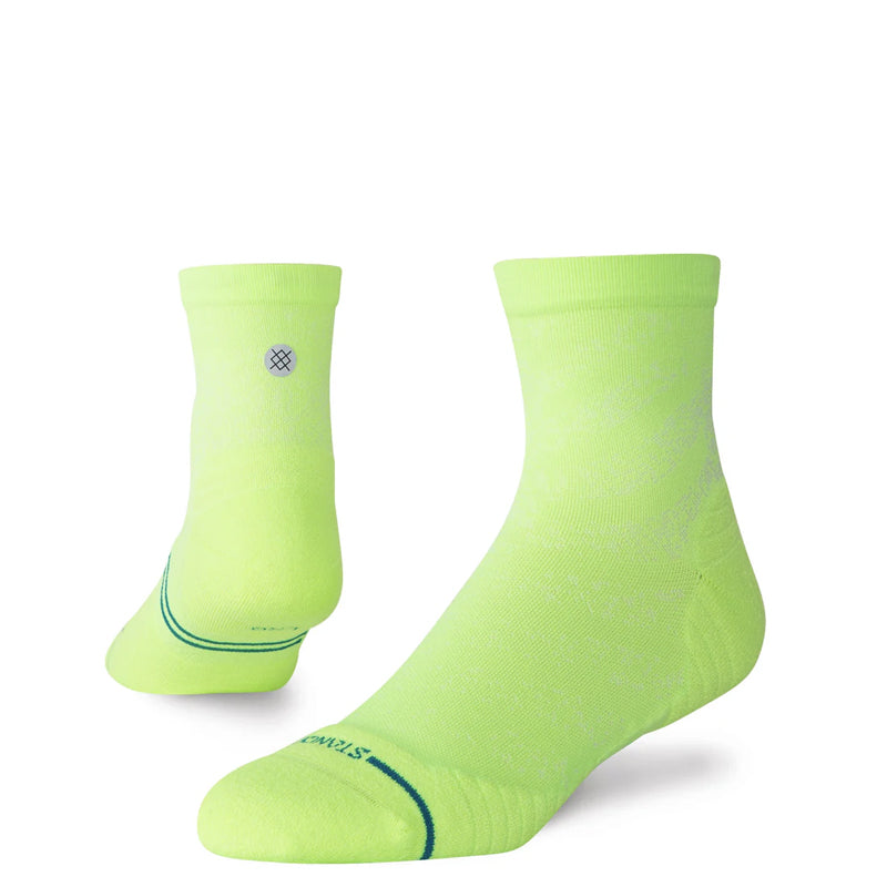 Stance Run Light Unisex Quarter Running Sock - Volt