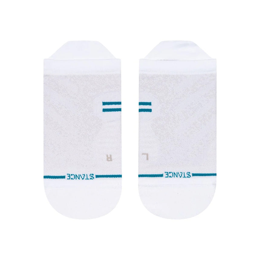 Stance Ultra Light Tab Unisex Running Sock - White