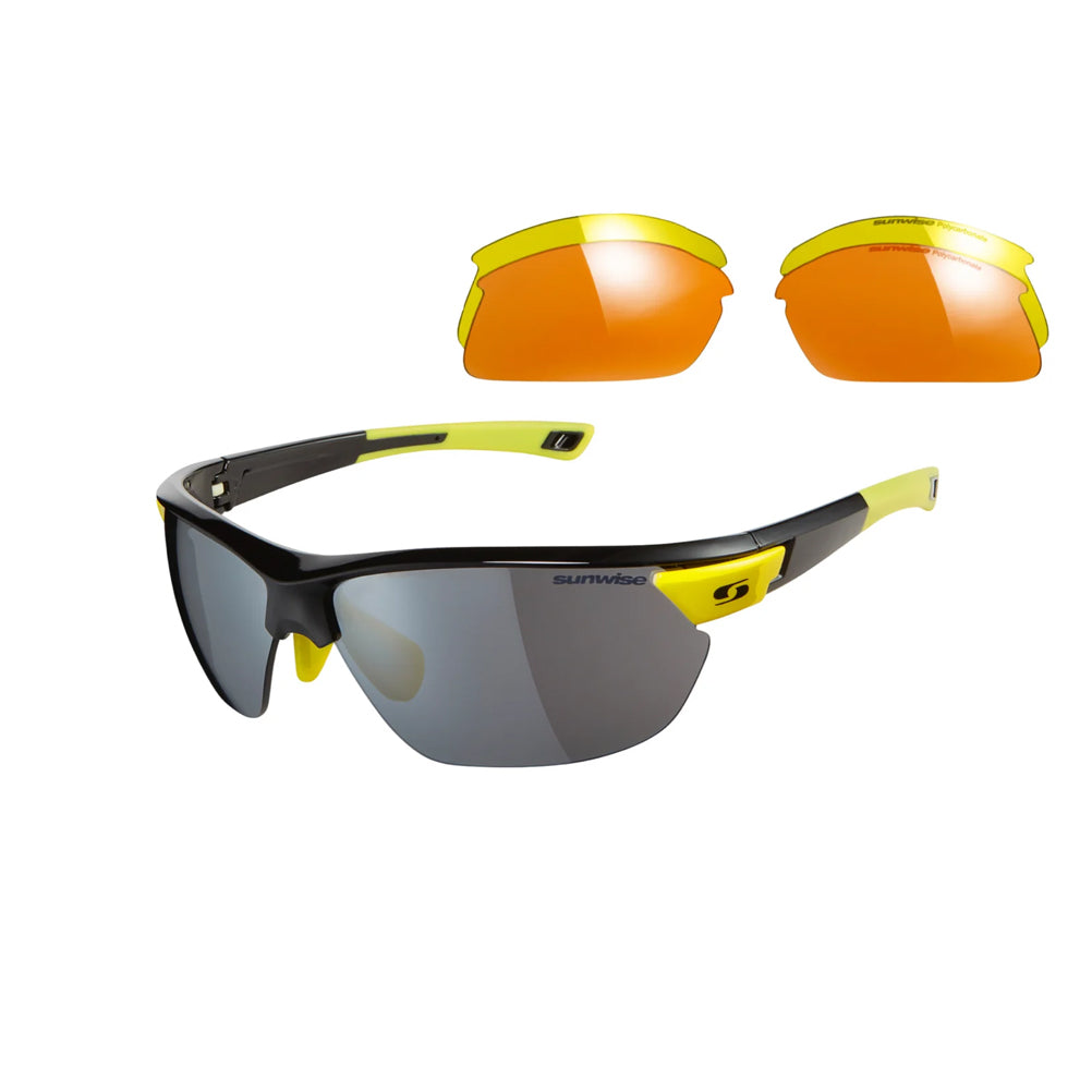 Sunwise Kennington Running Sunglasses - Black