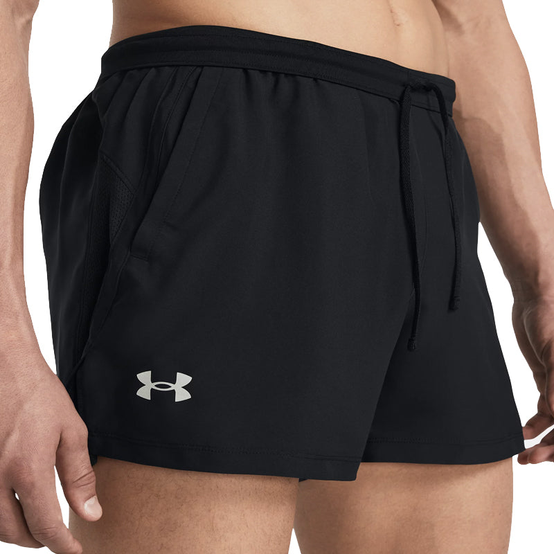 Under Armour Launch 5 inch Men's Running Short - Black/Reflective