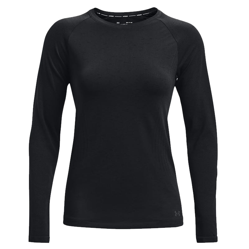 UA-womens-seamless-LS-running-tee-1365627-001-front
