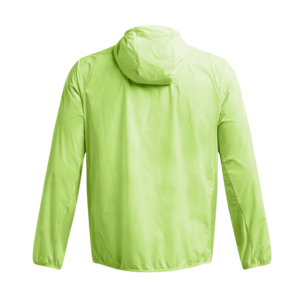 Under Armour Phantom Windbreaker Men's Running Jacket - Morph Green/Tetra Gray/Black