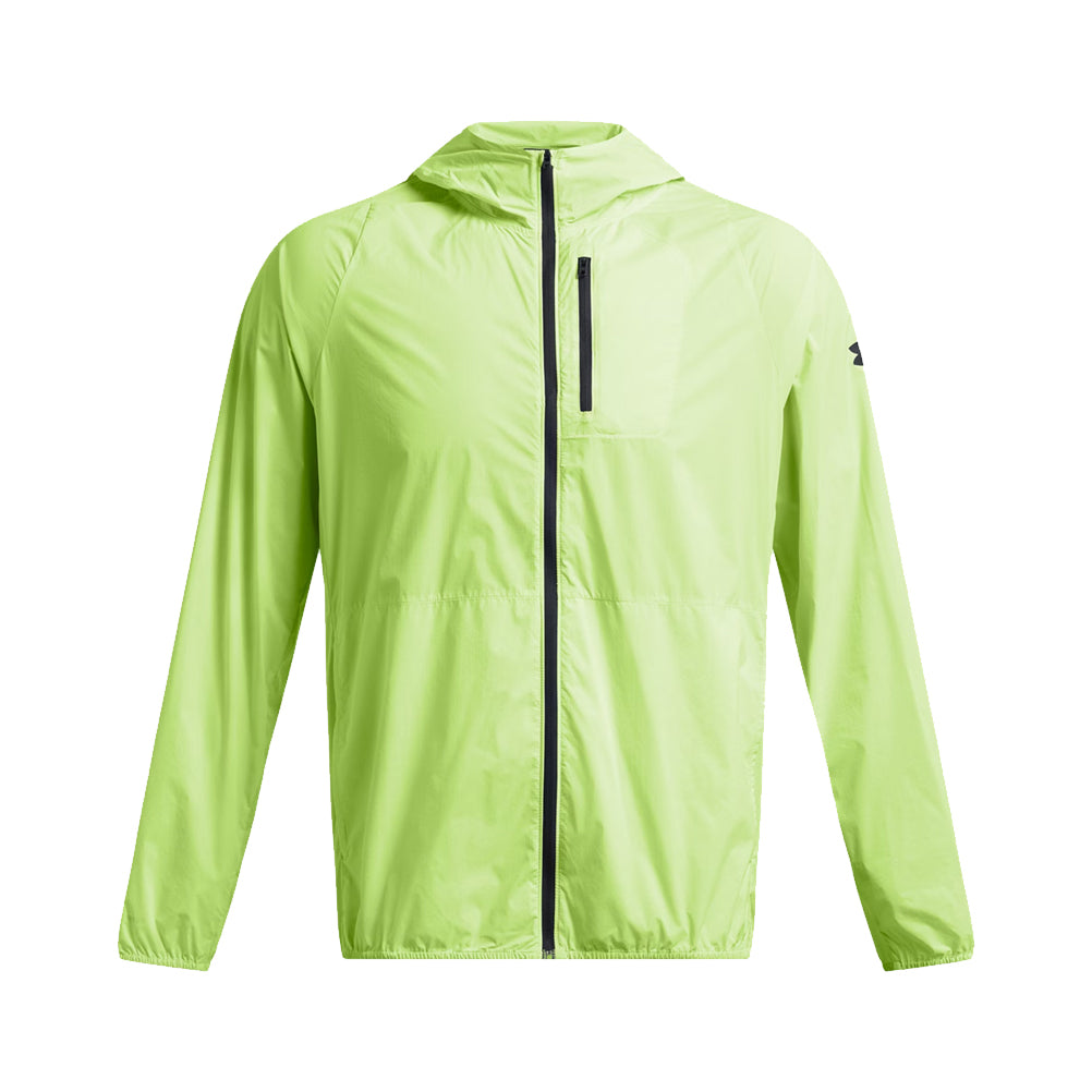 Under Armour Phantom Windbreaker Men's Running Jacket - Morph Green/Tetra Gray/Black