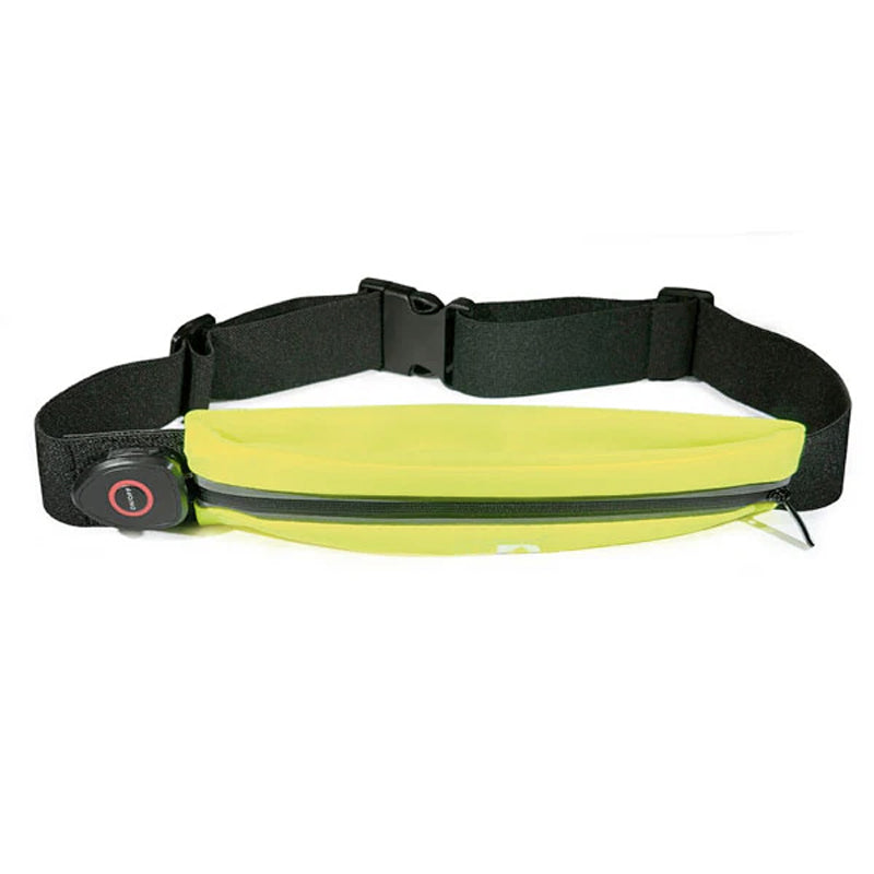 Ultimate Performance Ease LED Runners Waist Pack - Yellow