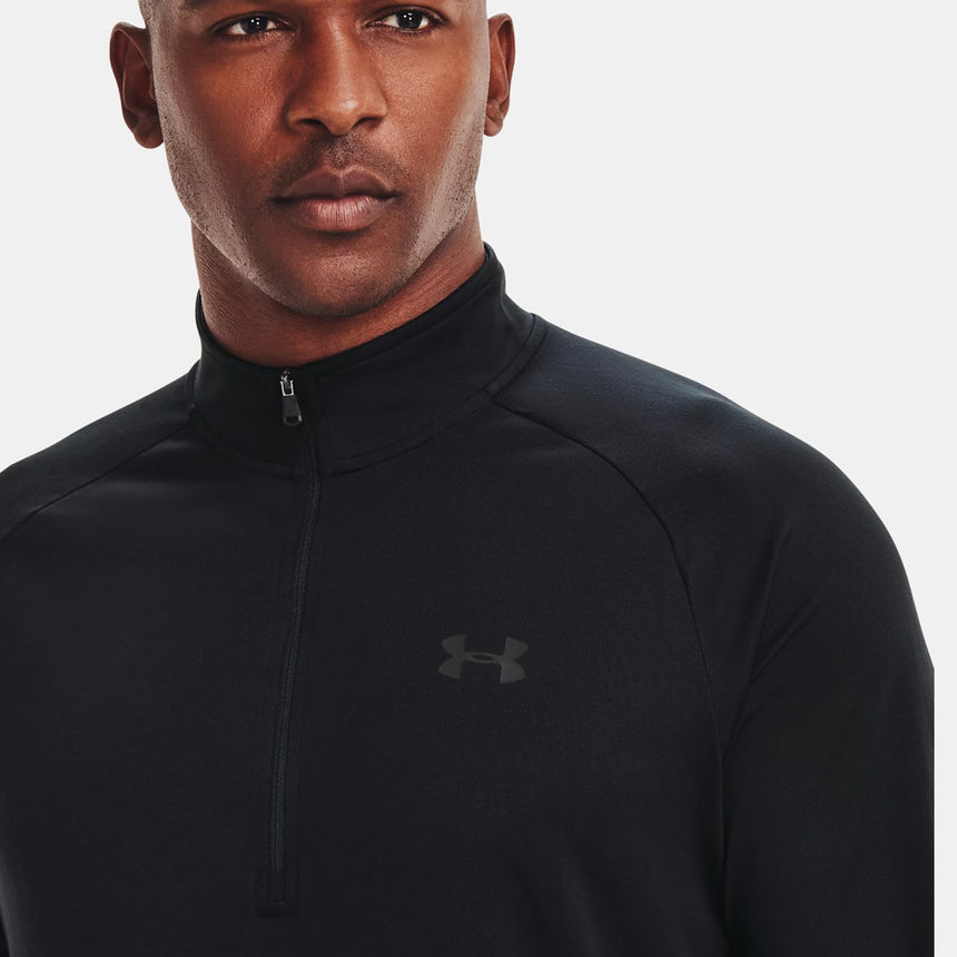Under Armour Tech 2.0 Halfzip Men's Running Top - Black/Charcoal