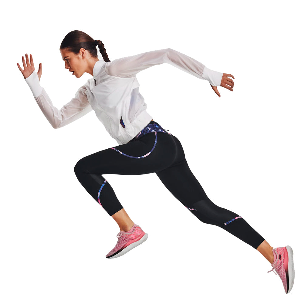 Under Armour Run Anywhere Women's Running Tight - Black/Reflective