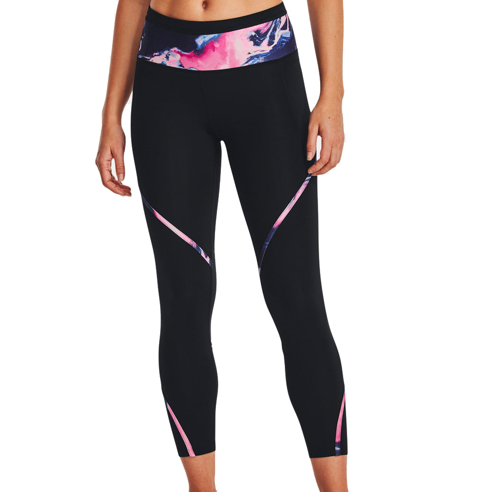 Under Armour Run Anywhere Women's Running Tight - Black/Reflective