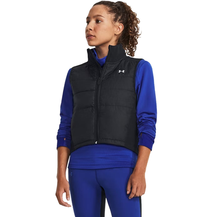 Under Armour Storm Run Vest Running Jacket - Black/Reflective