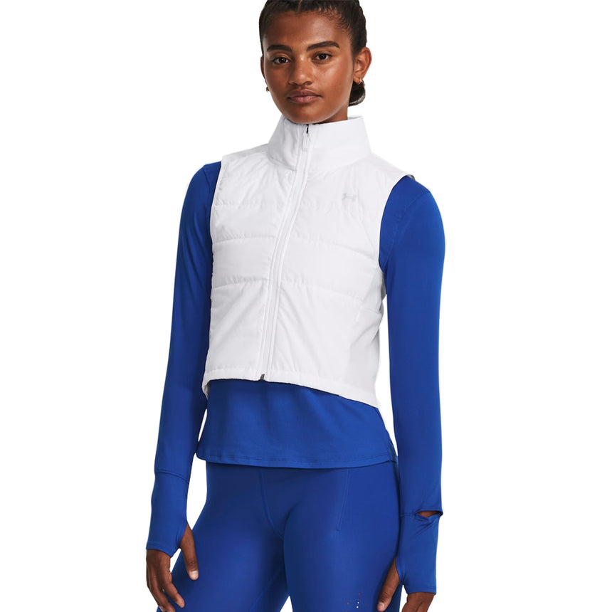 Under Armour Storm Run Vest Women's Running Jacket - White/Reflective